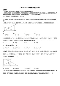 2021-2022学年广西南宁四十九中学中考数学仿真试卷含解析