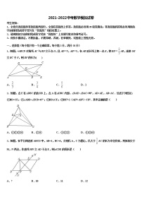 2021-2022学年广东省汕头市金平区中考数学全真模拟试卷含解析