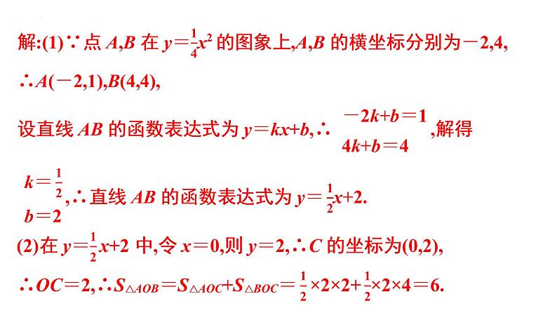 二次函数的综合运用课件2022年九年级中考一轮复习第7页