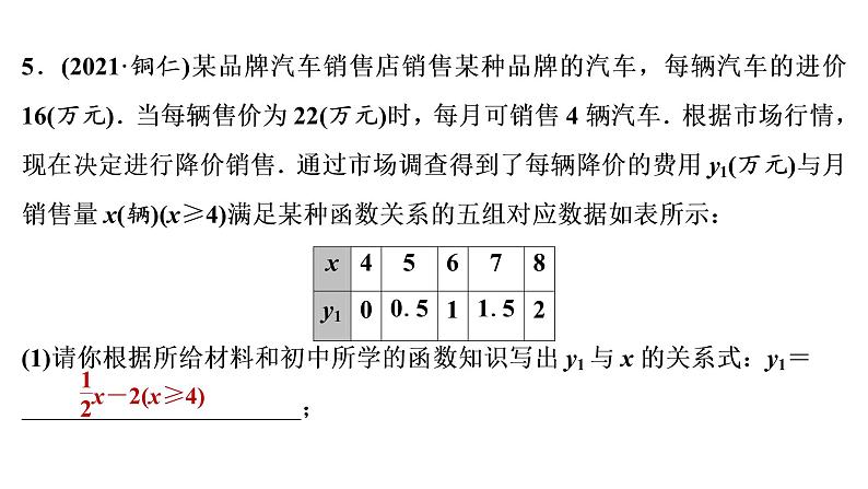 2022年中考数学 一轮复习 练测14　二次函数的综合与应用课件PPT第6页