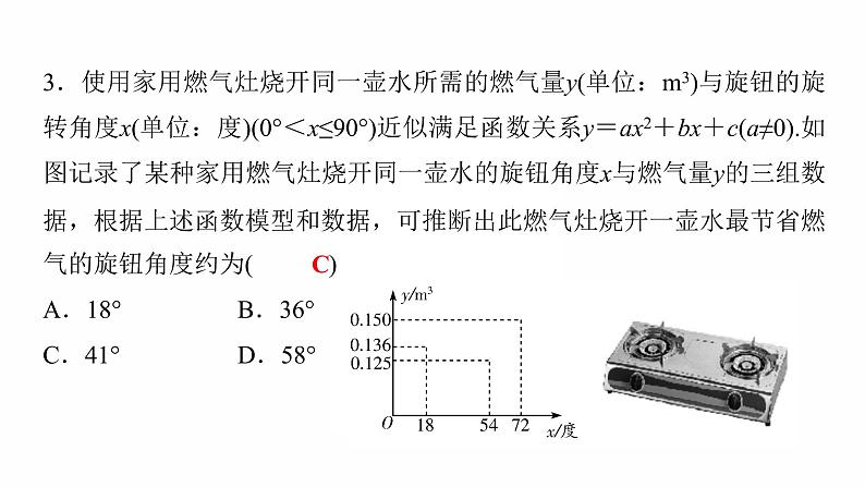 2022年人教版数学中考过关复习　二次函数的应用课件PPT第4页