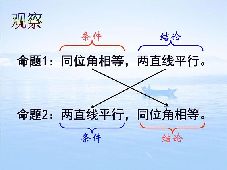 苏科版七年级下册数学课件 12.3互逆命题第5页