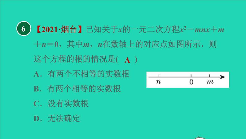 沪科版八年级数学下册第17章一元二次方程17.3一元二次方程的根的判别式目标一一元二次方程根的判别式习题课件第8页