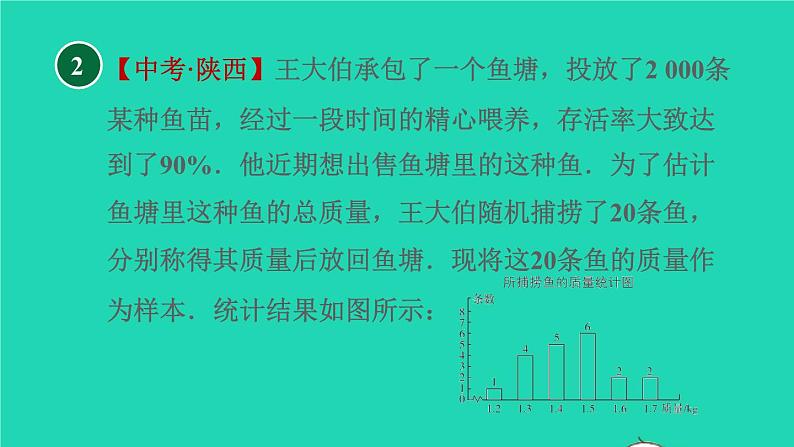 沪科版八年级数学下册第20章数据的初步分析20.2数据的集中趋势与离散程度20.2.4应用平均数中位数和众数分析数据习题课件08