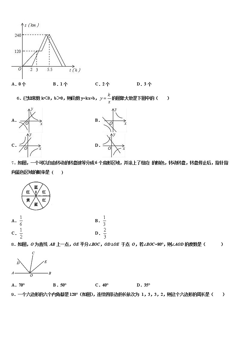 2021-2022学年贵州省遵义市中考二模数学试题含解析02