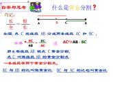 鲁教版（五四制）八年级下册数学 9.6黄金分割 课件