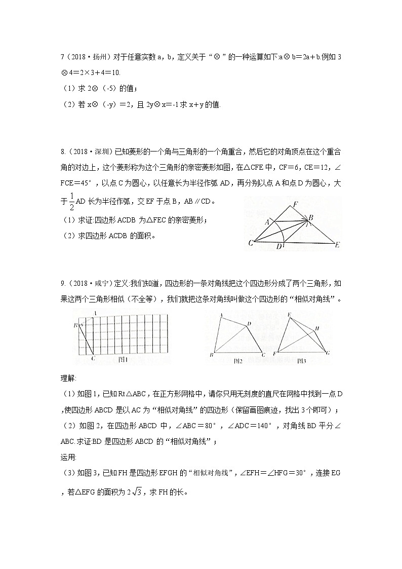 中考数学专题《阅读理解题》学案03