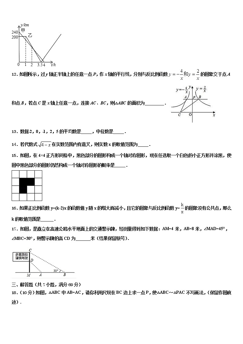2021-2022学年江苏省无锡新区五校联考中考二模数学试题含解析03