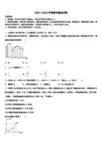 2021-2022学年宁夏吴忠市盐池一中学中考联考数学试卷含解析