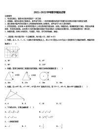 2021-2022学年山东省聊城市茌平县中考数学猜题卷含解析