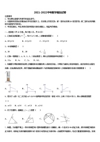 2021-2022学年四川省广安市华蓥市市级名校中考试题猜想数学试卷含解析