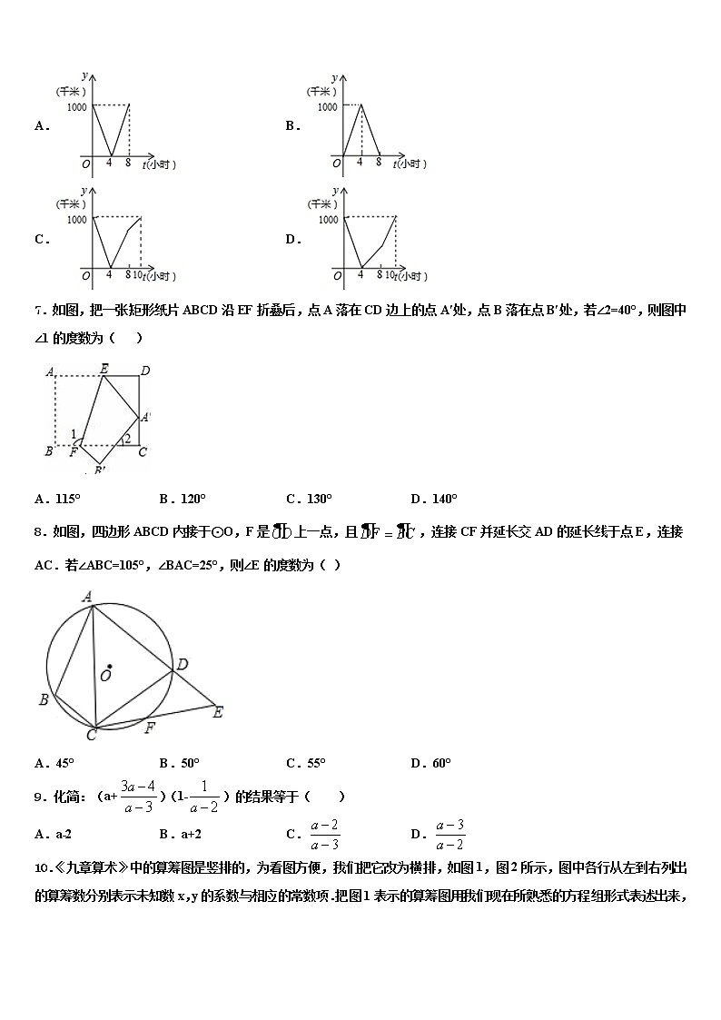 2021-2022学年天津市大港区名校中考数学全真模拟试题含解析02