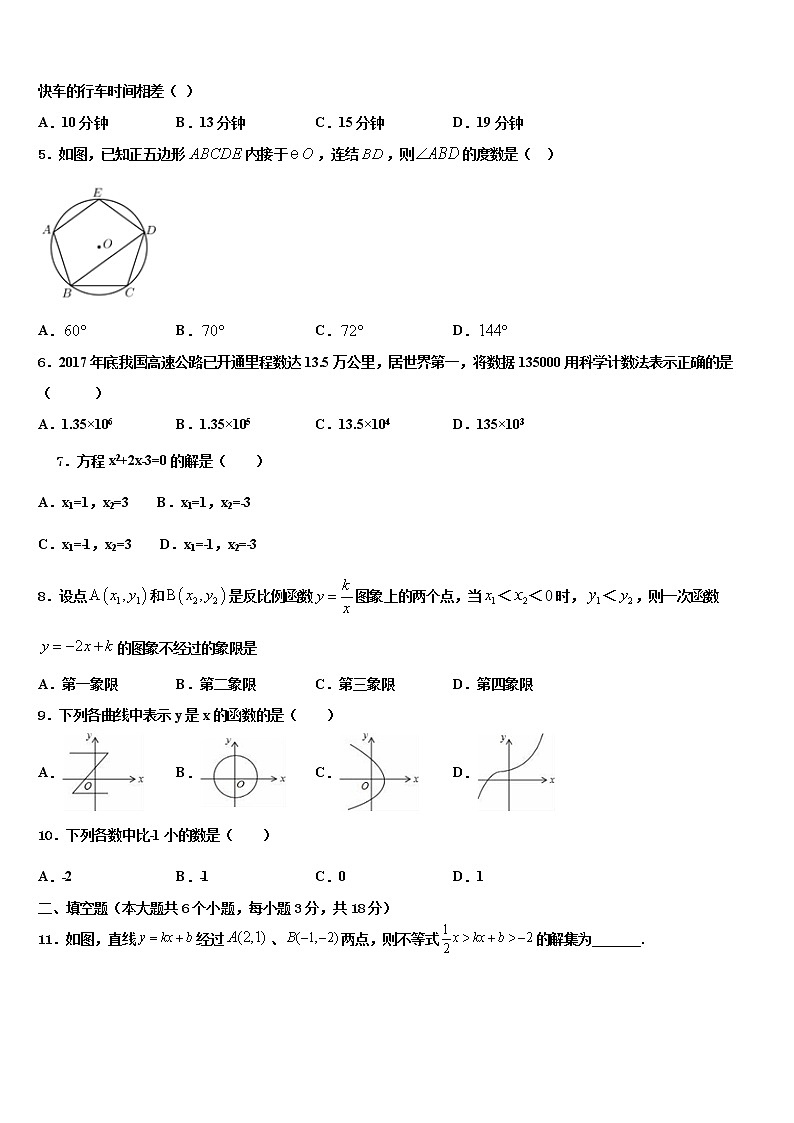 2022届【首发】河南省南阳市淅川县中考数学模试卷含解析02