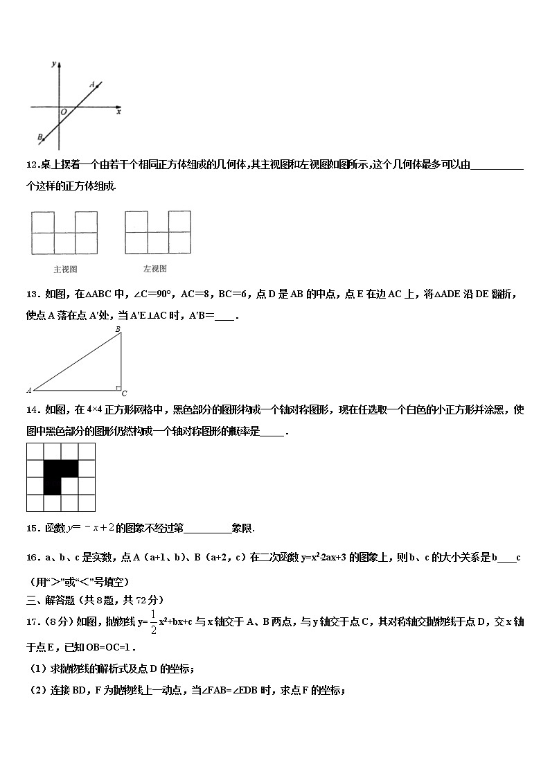 2022届【首发】河南省南阳市淅川县中考数学模试卷含解析03