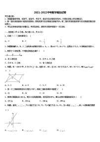 2022届福建省泉州市晋江市泉州五中学桥南校区达标名校中考联考数学试题含解析