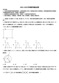 2022届海南省文昌市中考数学对点突破模拟试卷含解析