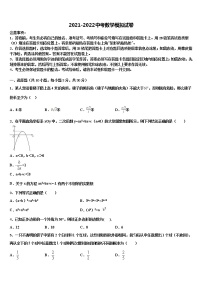 2022届甘肃省武威九中中考三模数学试题含解析