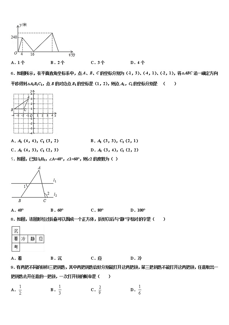 2022届广东省佛山市乐从镇市级名校中考数学最后冲刺浓缩精华卷含解析02