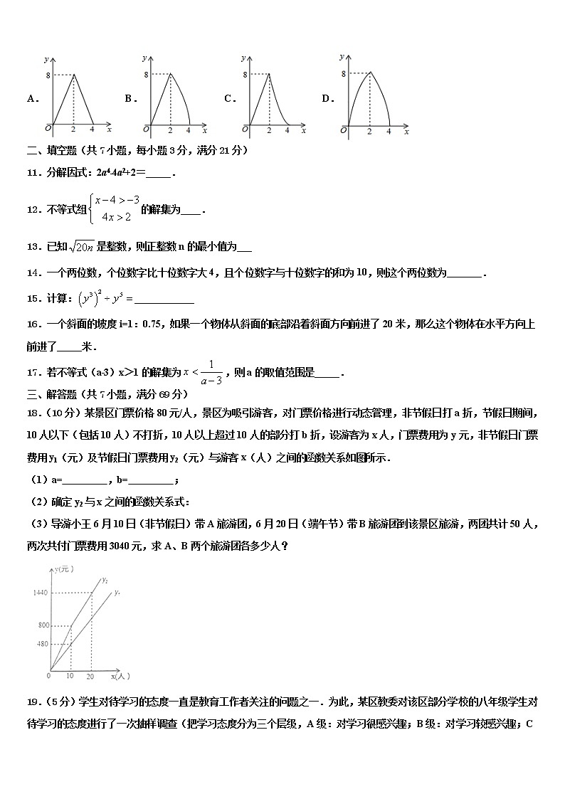 2022届广东深圳市莲花中学中考数学模拟预测试卷含解析03