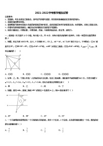 2022届广东省普宁市华南实验校中考一模数学试题含解析