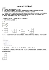 2022届广西南宁市武鸣区市级名校中考一模数学试题含解析