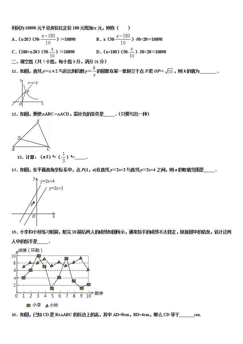 2022届江苏省苏州昆山、太仓市市级名校中考联考数学试题含解析03