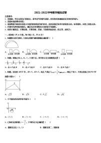 2021-2022学年江西省丰城市重点达标名校中考数学最后冲刺模拟试卷含解析