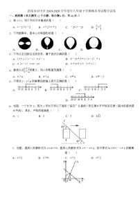 2019-2020济南十区八年级下期末数学汇总（无答案）练习题