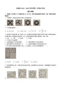 2022年山东省德州市武城县九年级下学期第一次练兵数学试题及答案