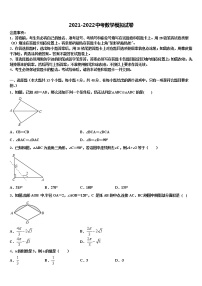 2022届内蒙古乌海市重点达标名校中考数学全真模拟试卷含解析