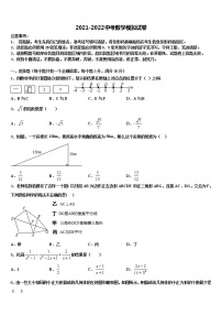 2022届江西省金溪县中考数学模拟预测试卷含解析