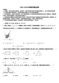 2022届山东省日照市新营中学中考数学最后冲刺模拟试卷含解析