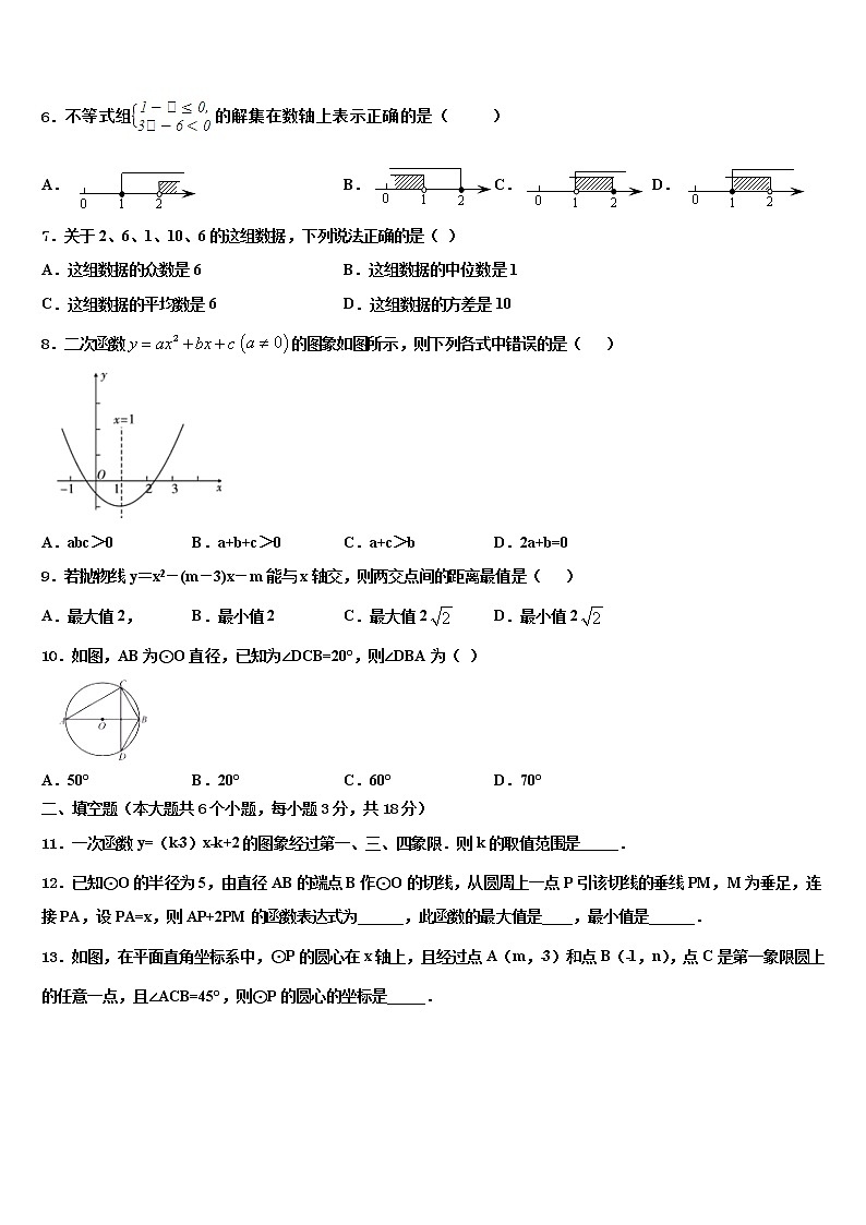 2022届山东省齐河、夏津、临邑、禹城、武城五县达标名校中考数学最后冲刺浓缩精华卷含解析02