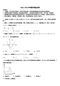 2022年安徽省合肥市庐阳区45中学中考数学模试卷含解析