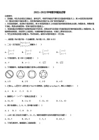 2022年广州越秀区执信中学中考数学模拟试题含解析