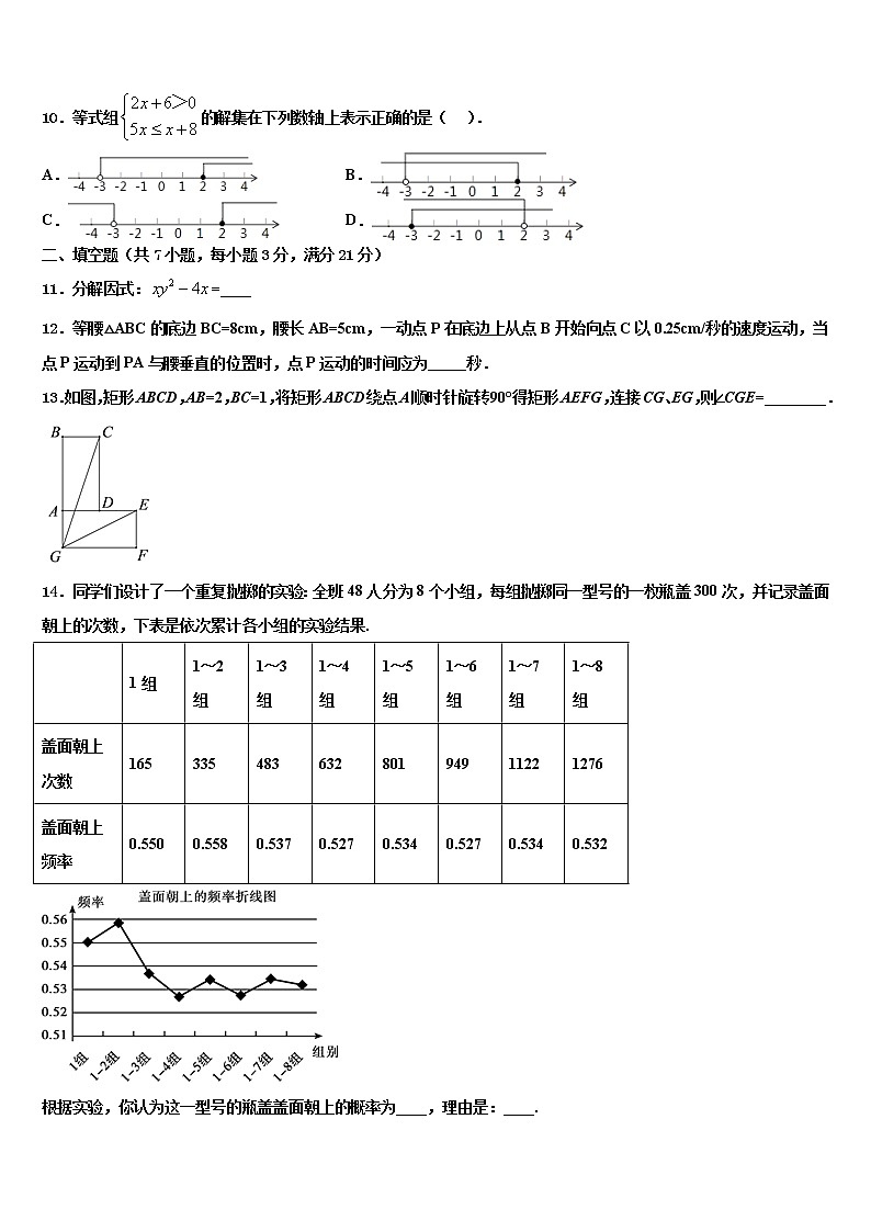 2022年广东省揭阳市普宁市普宁市占陇华南校中考三模数学试题含解析03