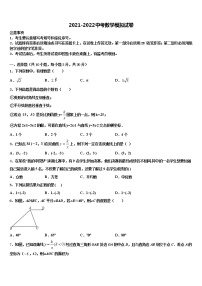 2022年吉林省长春市汽开区中考数学全真模拟试题含解析