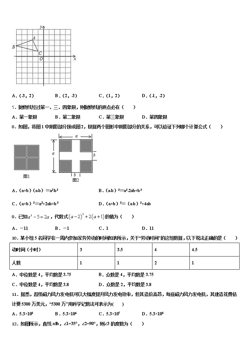 2022年湖南省常德市澧县、临澧县中考五模数学试题含解析02