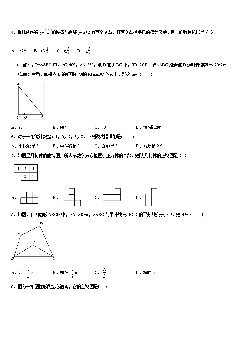 2022年江苏省锡山高级中学毕业升学考试模拟卷数学卷含解析02