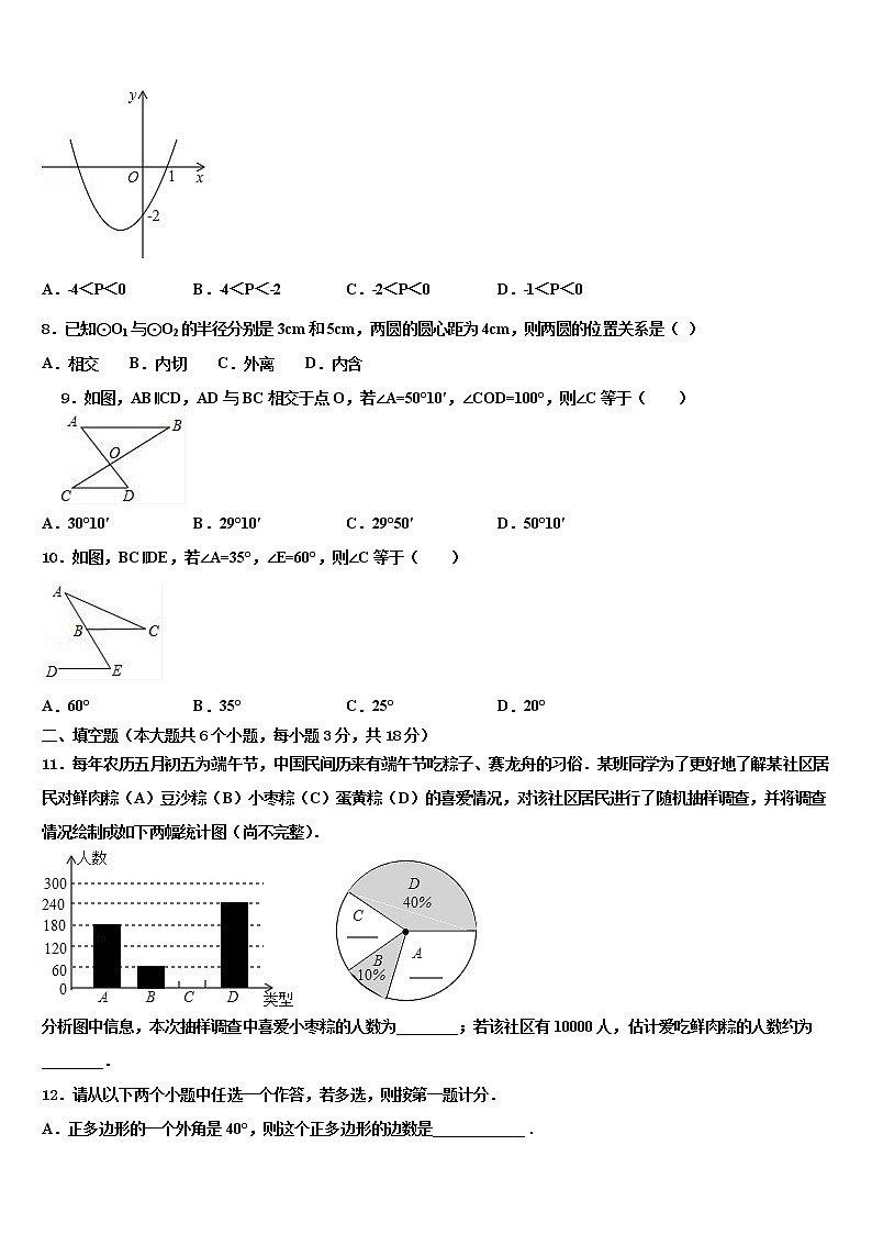 2022年山东省青州市吴井初级中学中考数学最后冲刺浓缩精华卷含解析第2页