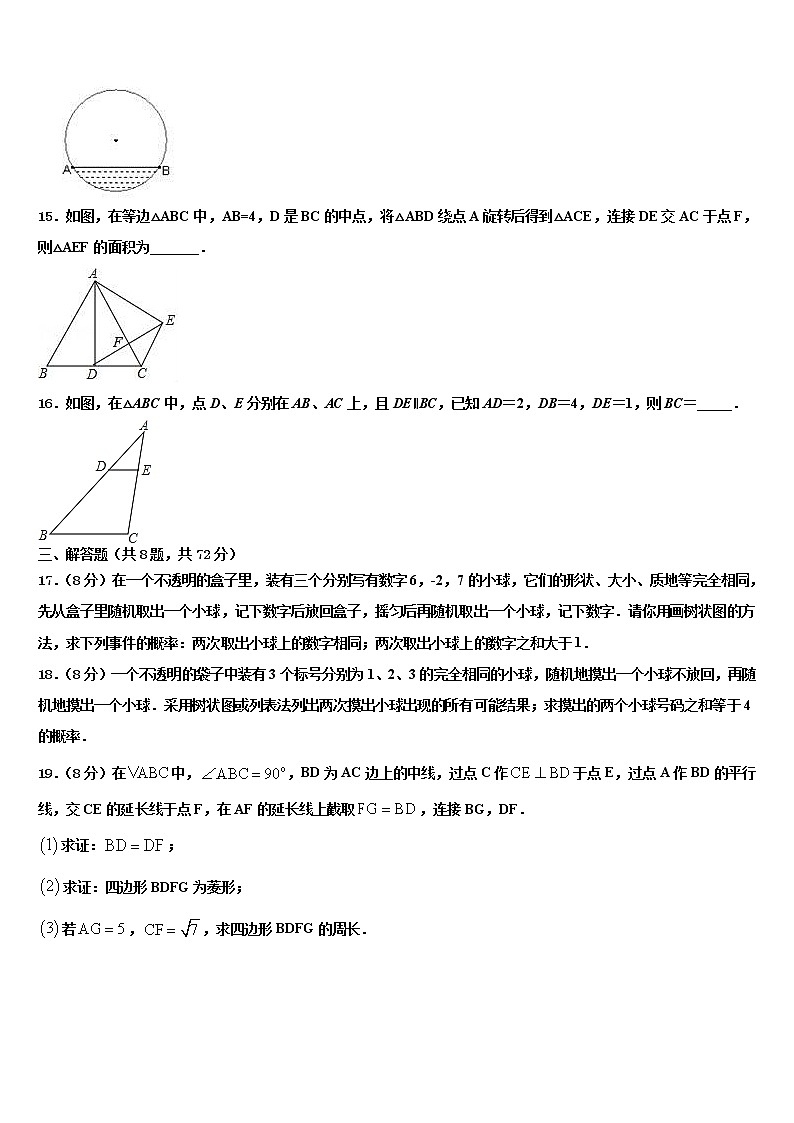2022年云南民族大学附属中学中考数学最后冲刺浓缩精华卷含解析03
