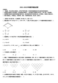 2022年浙江省绍兴市柯桥区杨汛桥镇中学毕业升学考试模拟卷数学卷含解析