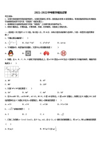 安徽省铜陵市枞阳县重点中学2022年中考考前最后一卷数学试卷含解析