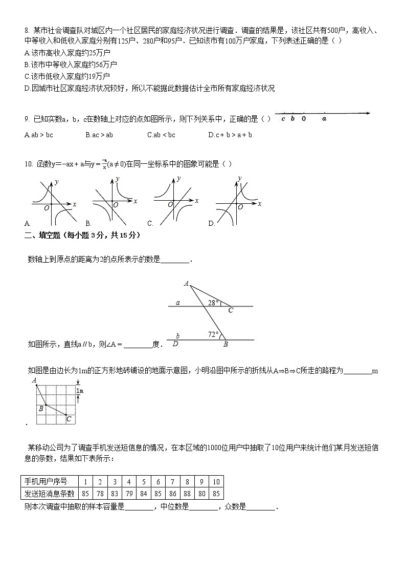 2006-2007学年湖北省宜昌市某校九年级（下）期中数学试卷第2页