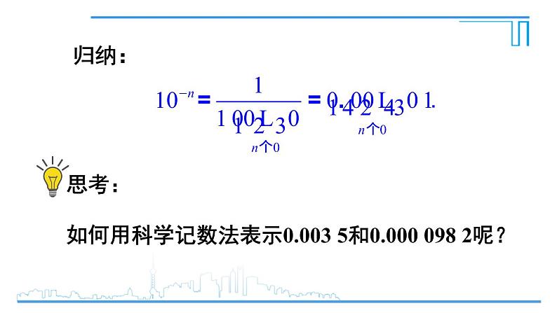 人教版八年级数学上册 15.2.3 第2课时 负整数指数幂的应用 课件05