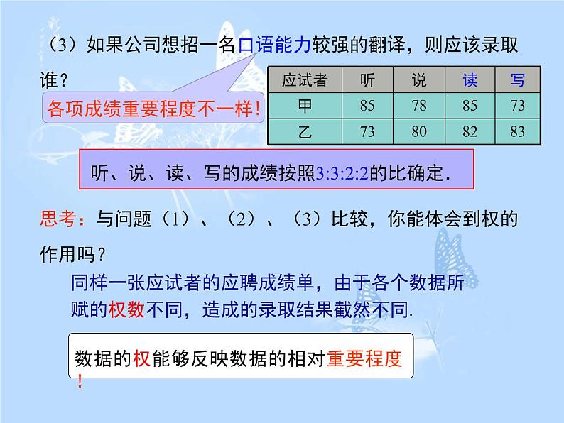 20.1.1  第1课时 平均数和加权平均数课件PPT08