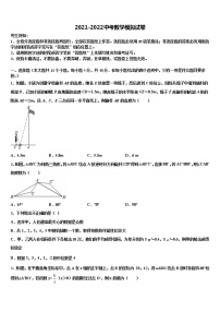 甘肃省定西市安定区2022年中考数学模拟精编试卷含解析