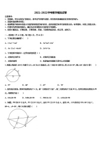 福建省泉州实验中学2022年中考数学押题卷含解析