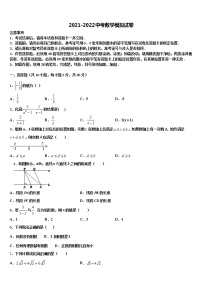 福建省泉州市泉港区重点名校2021-2022学年中考数学模拟精编试卷含解析