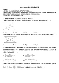 广东省佛山市南海区新芳华校2021-2022学年中考数学模拟精编试卷含解析